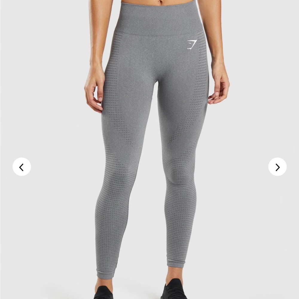 Gymshark Vital Seamless 2.0 Leggings - Smokey Grey Marl